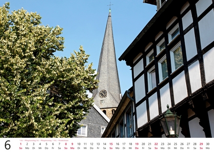 Kalender 2025 „Hattingen – romantisch!"