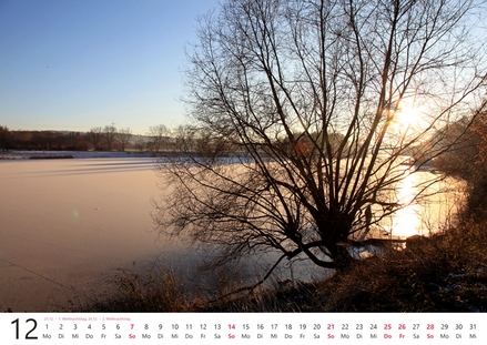 Kalender 2025 „Die Ruhr – Unser Fluss bei Witten, Bochum und Hattingen"