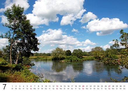 Kalender 2025 „Die Ruhr – Unser Fluss bei Witten, Bochum und Hattingen"